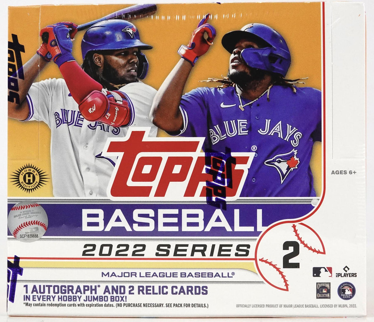 2022 Topps Series 2 Baseball Hobby Jumbo Box (Reed Buy)