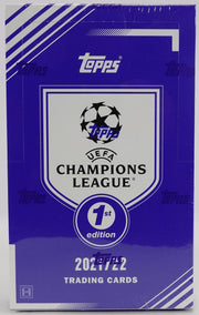 2021/22 Topps UEFA Champions League Collection 1st Edition Soccer Hobby Box