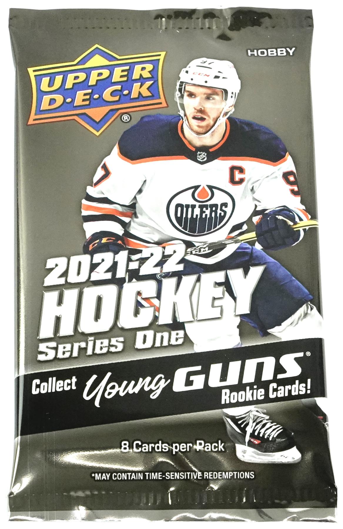 2021/22 Upper Deck Series 1 Hockey Hobby Pack
