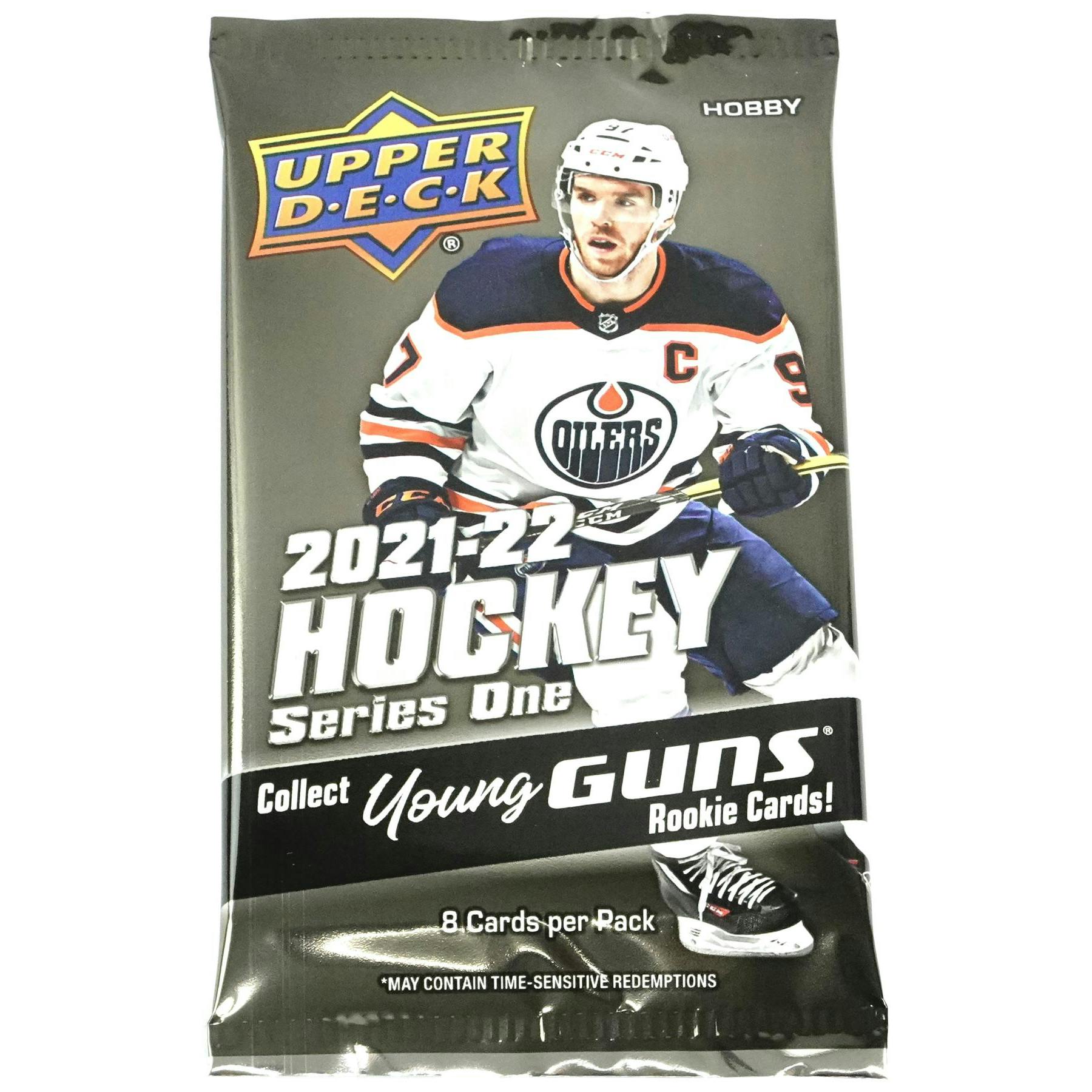 2021/22 Upper Deck Series 1 Hockey Hobby Pack