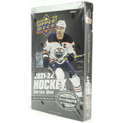 2021/22 Upper Deck Series 1 Hockey Hobby 12-Box Case