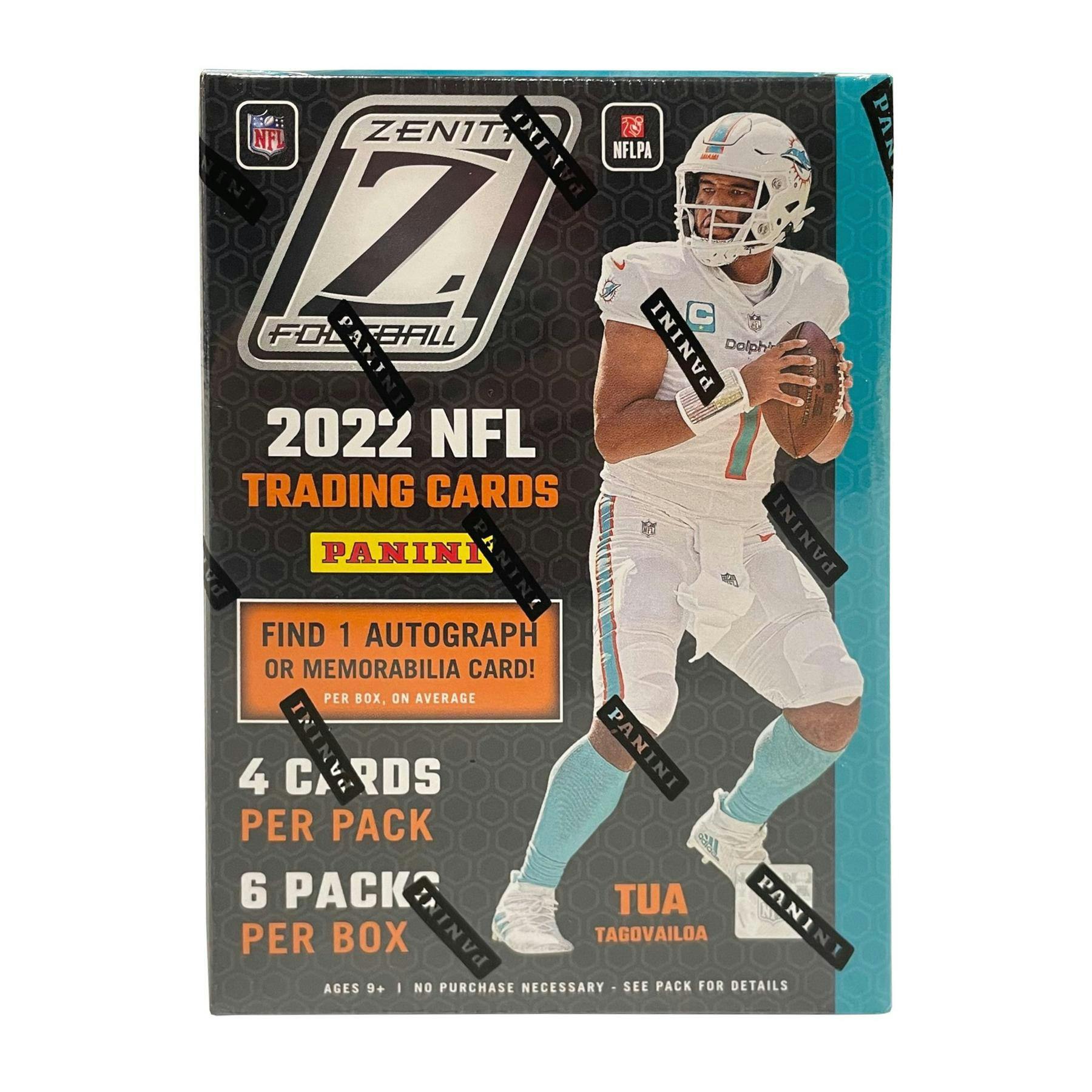 2022 Panini Zenith Football Blaster Box