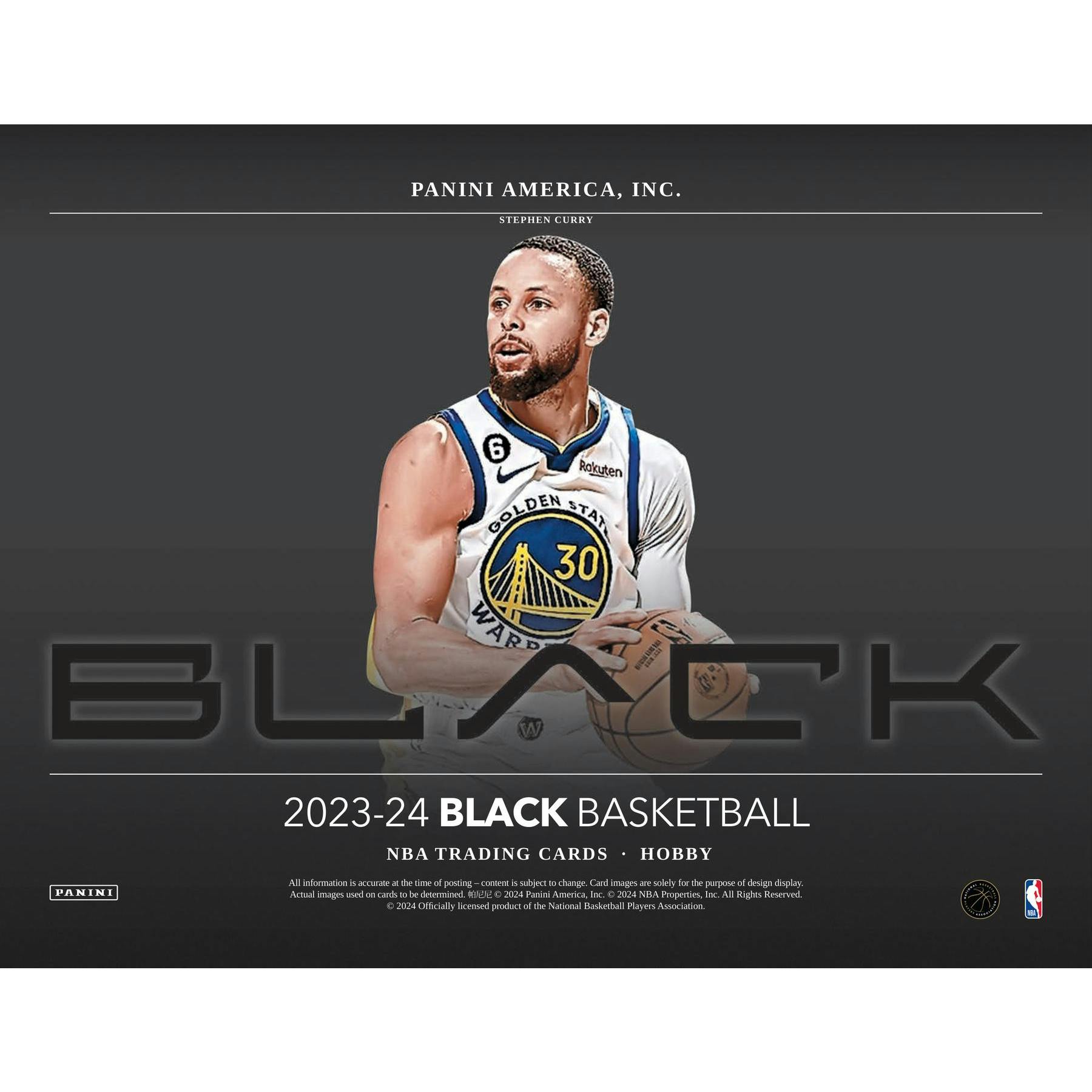 2023/24 Panini Black Basketball Hobby Box