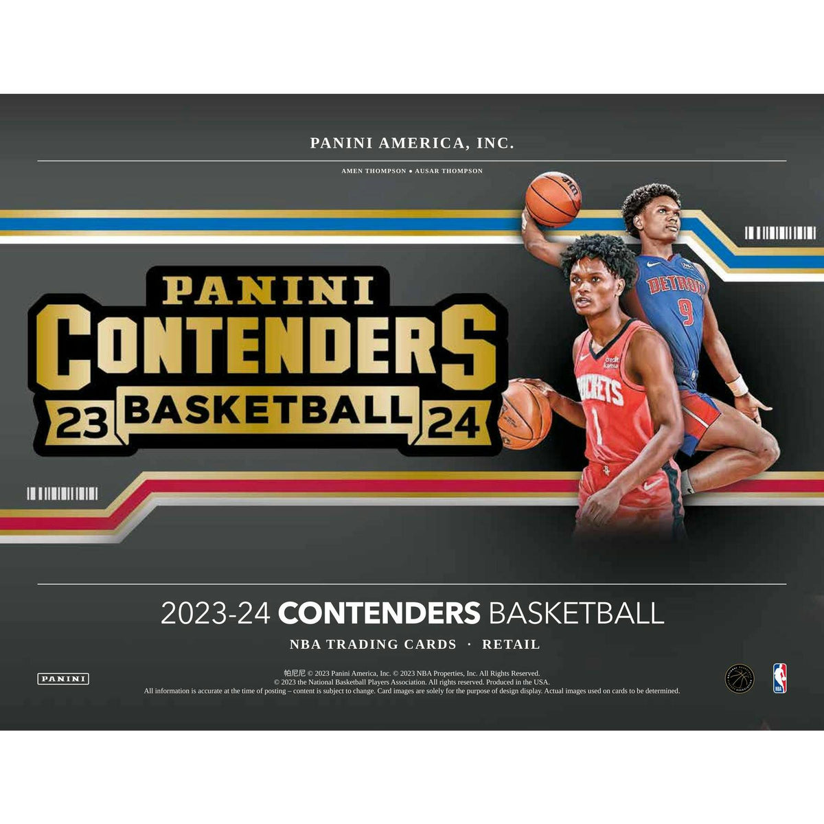 2023/24 Panini Contenders Basketball Blaster Box
