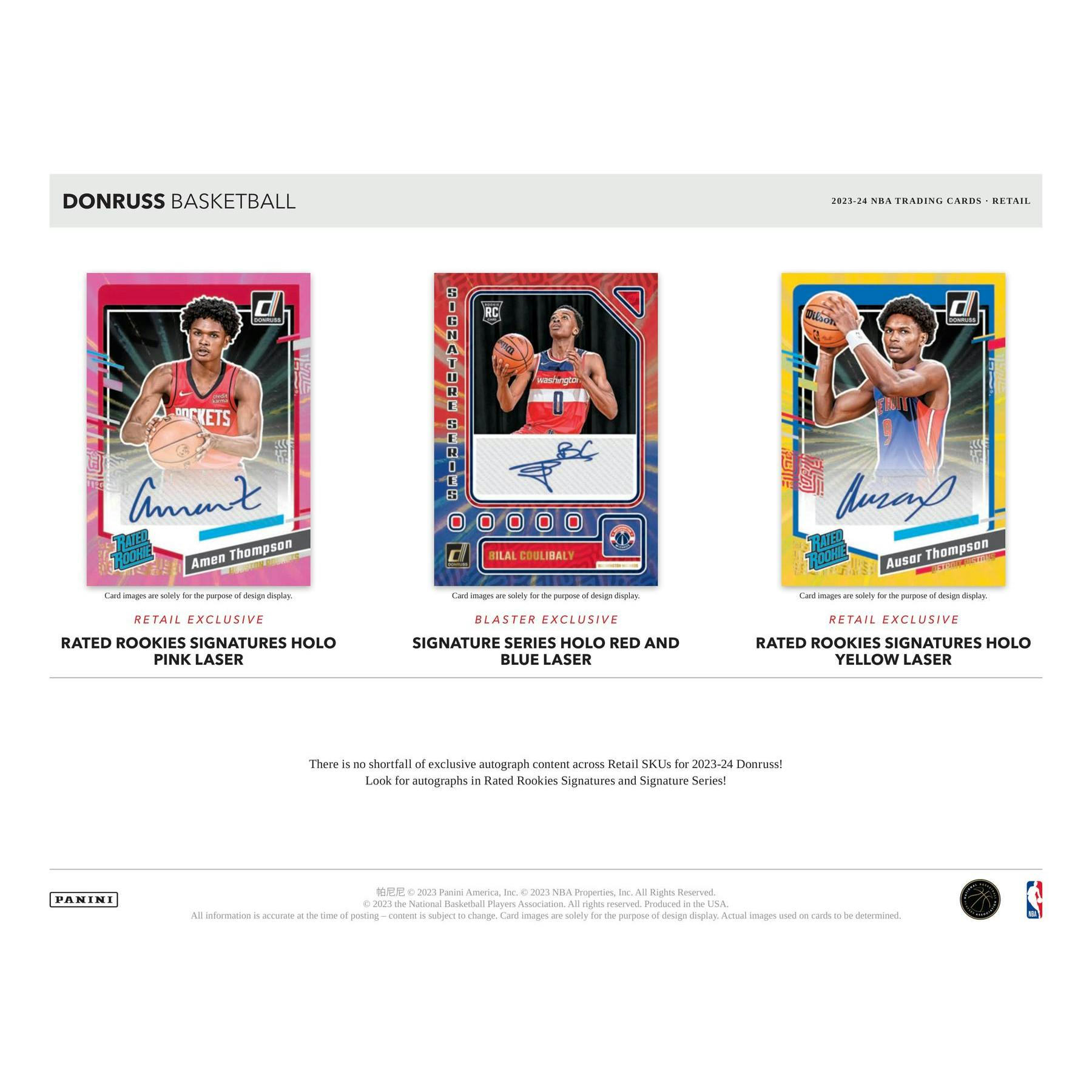 2023/24 Panini Donruss Basketball Blaster Box