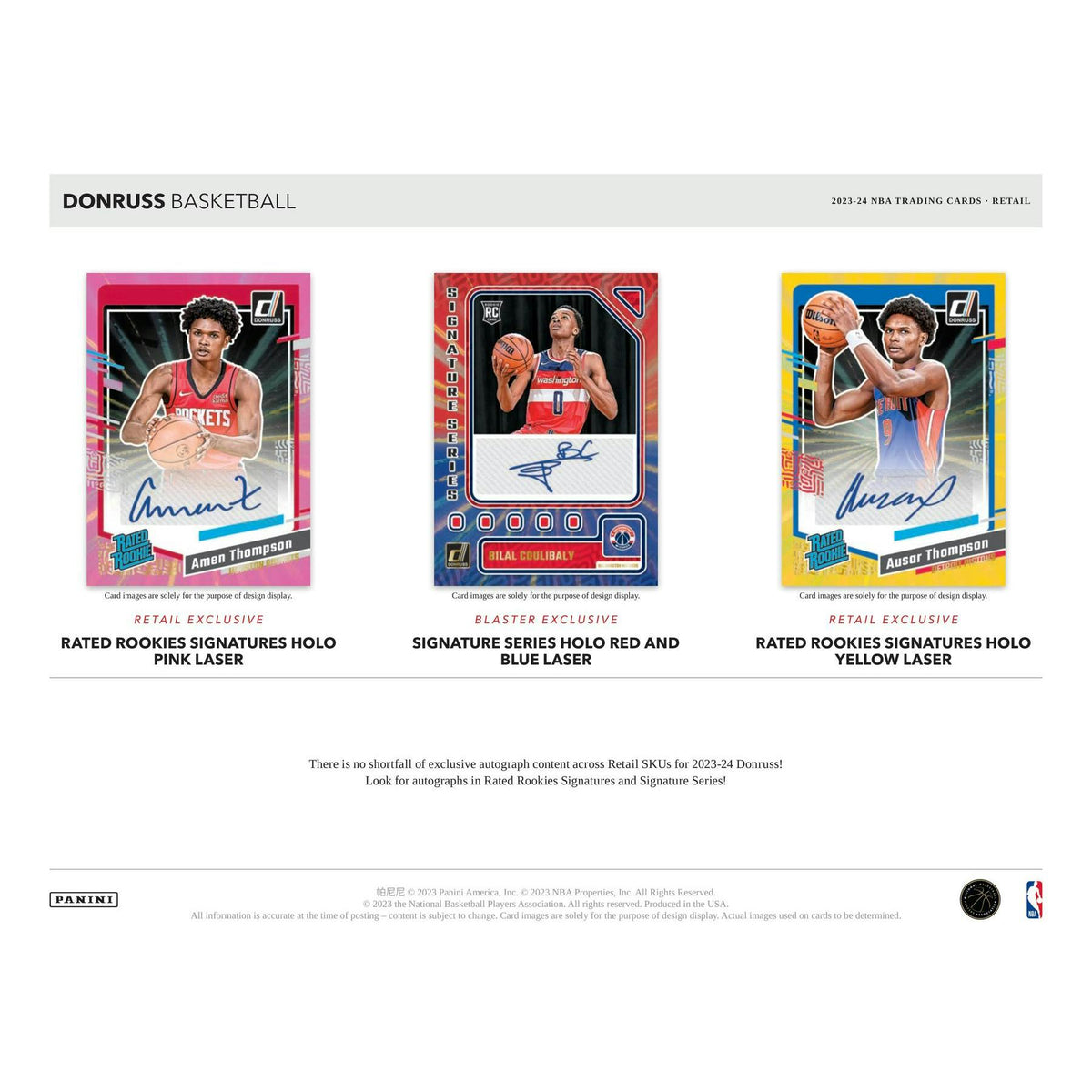 2023/24 Panini Donruss Basketball Jumbo Value Box (Reed Buy)