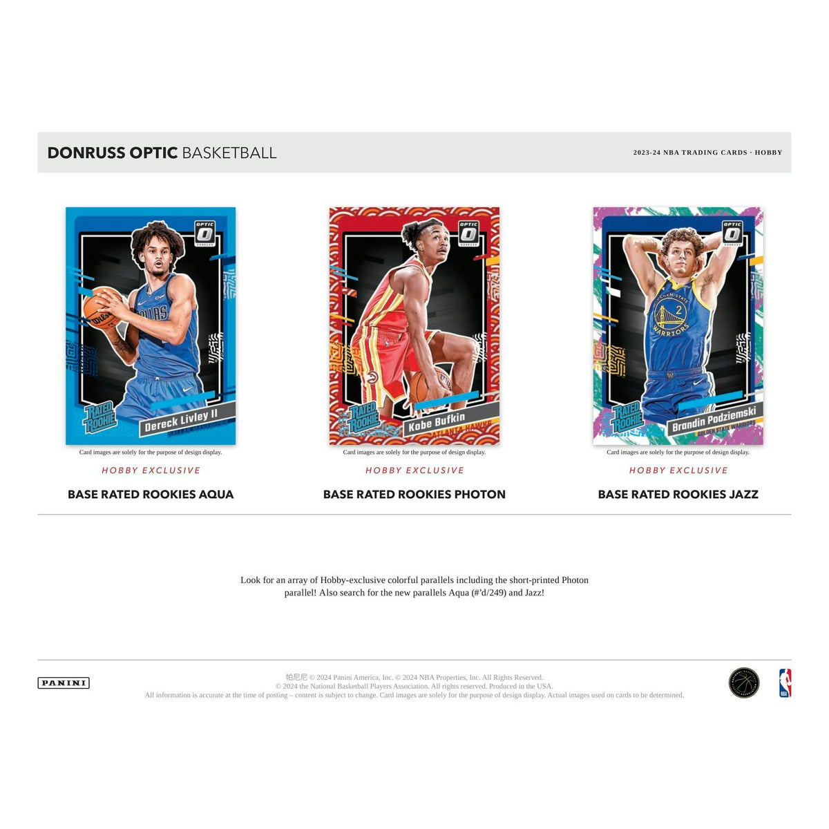 2023/24 Panini Donruss Optic Basketball Hobby 12-Box Case