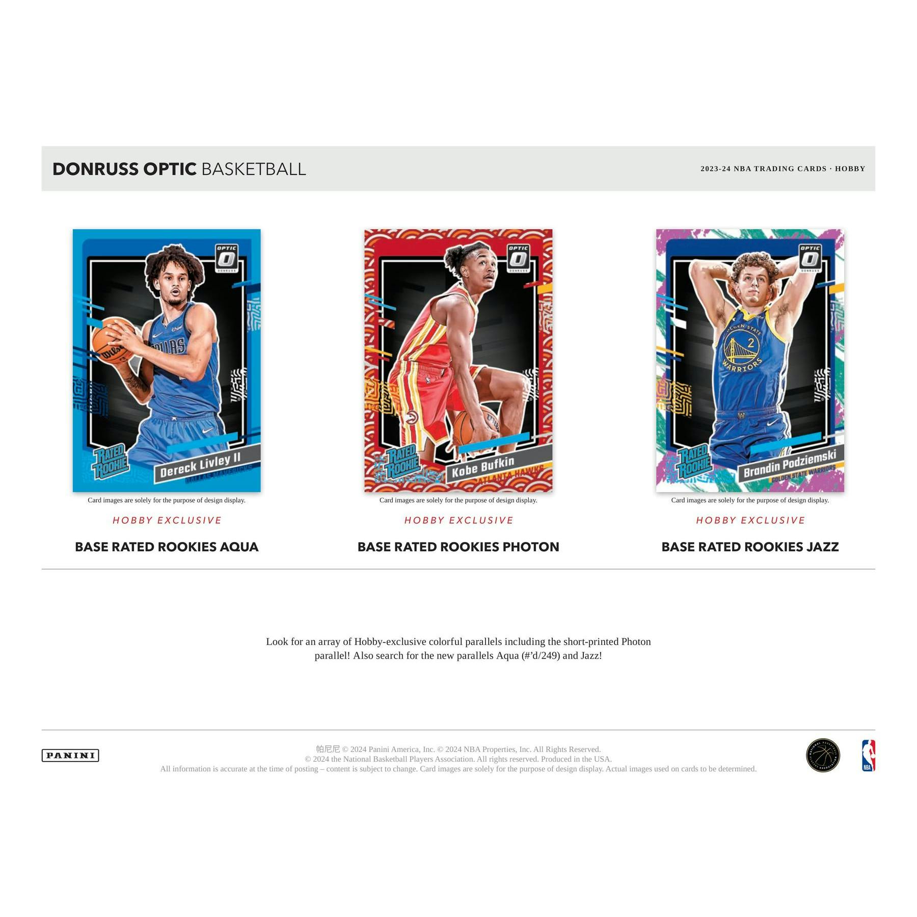 2023/24 Panini Donruss Optic Basketball Hobby 12-Box Case