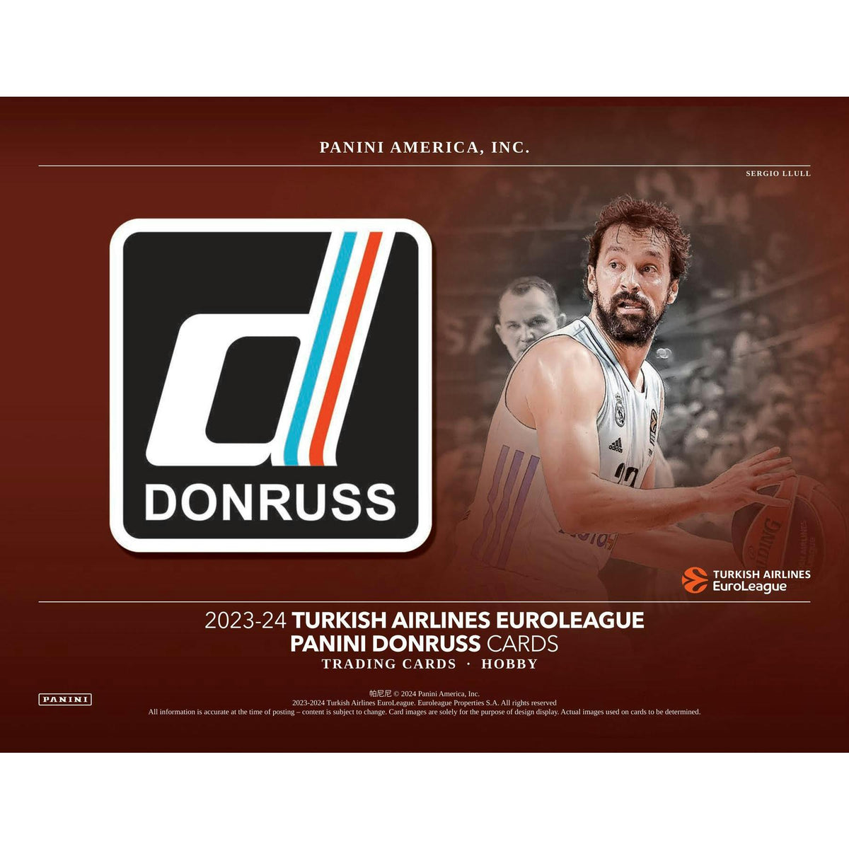 2023/24 Panini Donruss Turkish Airlines EuroLeague Basketball Hobby Box
