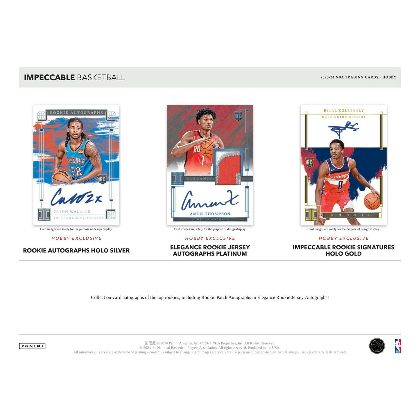 2023/24 Panini Impeccable Basketball Hobby Box