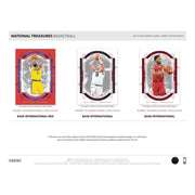 2023/24 Panini National Treasures Basketball International Hobby 4-Box Case