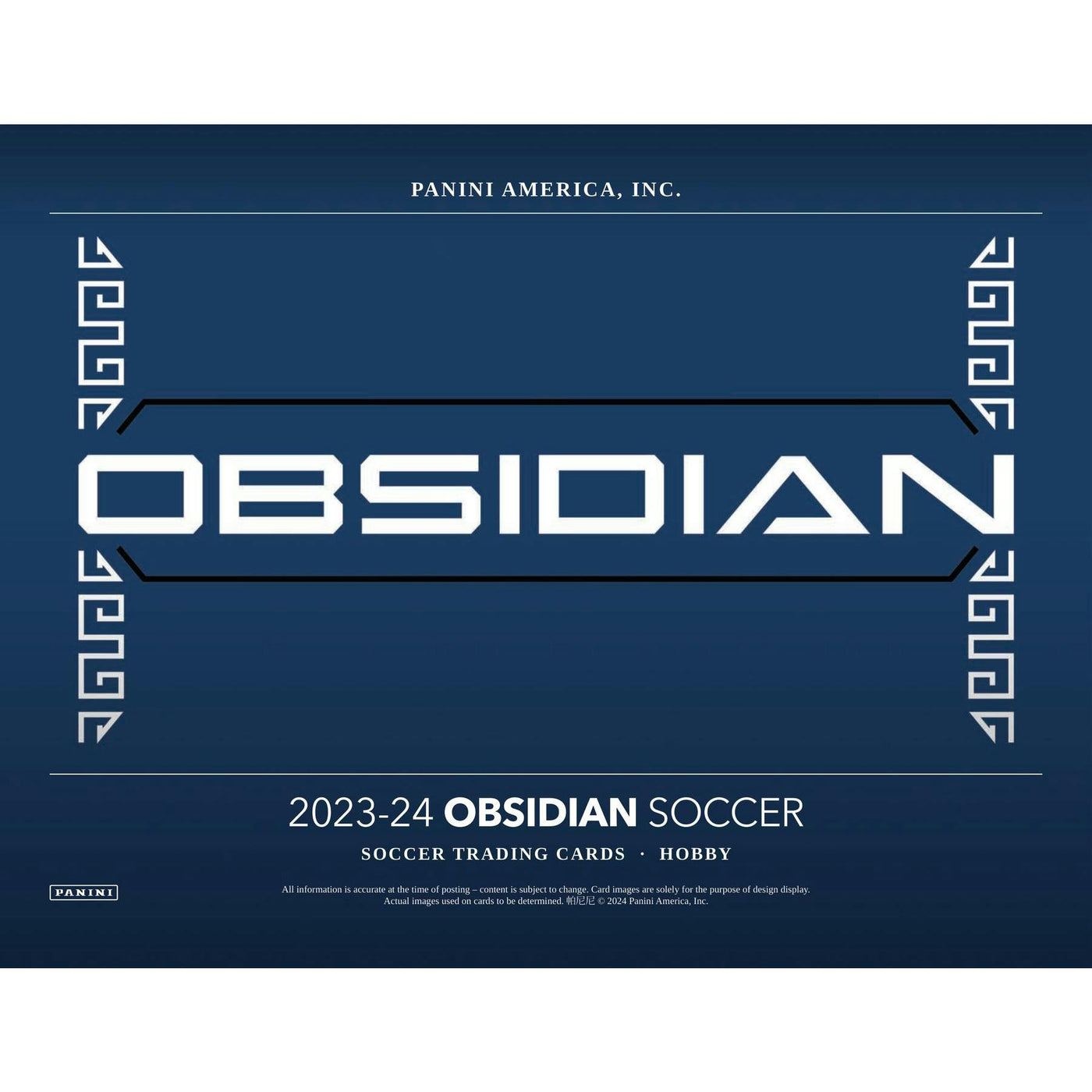 2023/24 Panini Obsidian Soccer Hobby Box