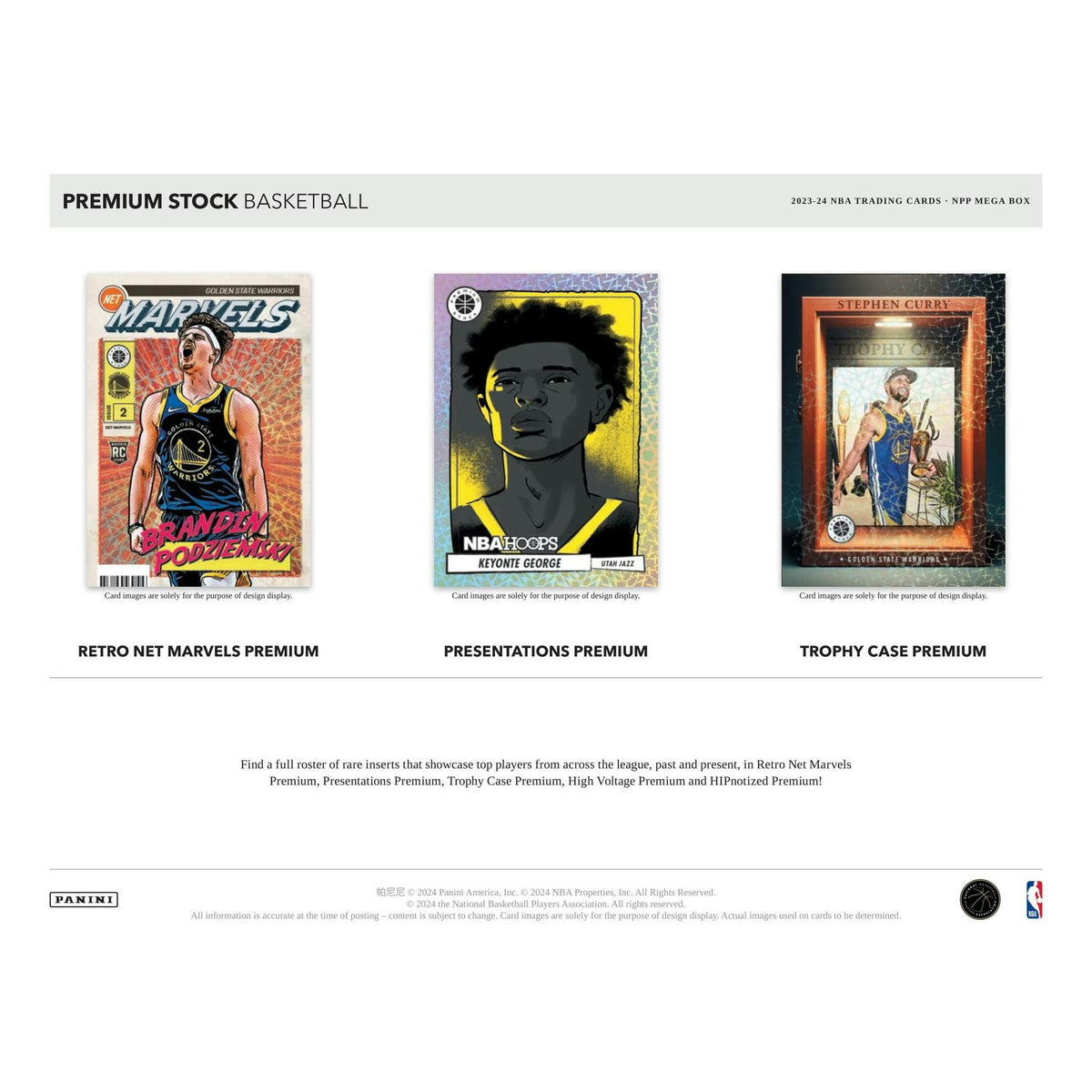 2023/24 Panini Premium Stock Basketball Mega Box