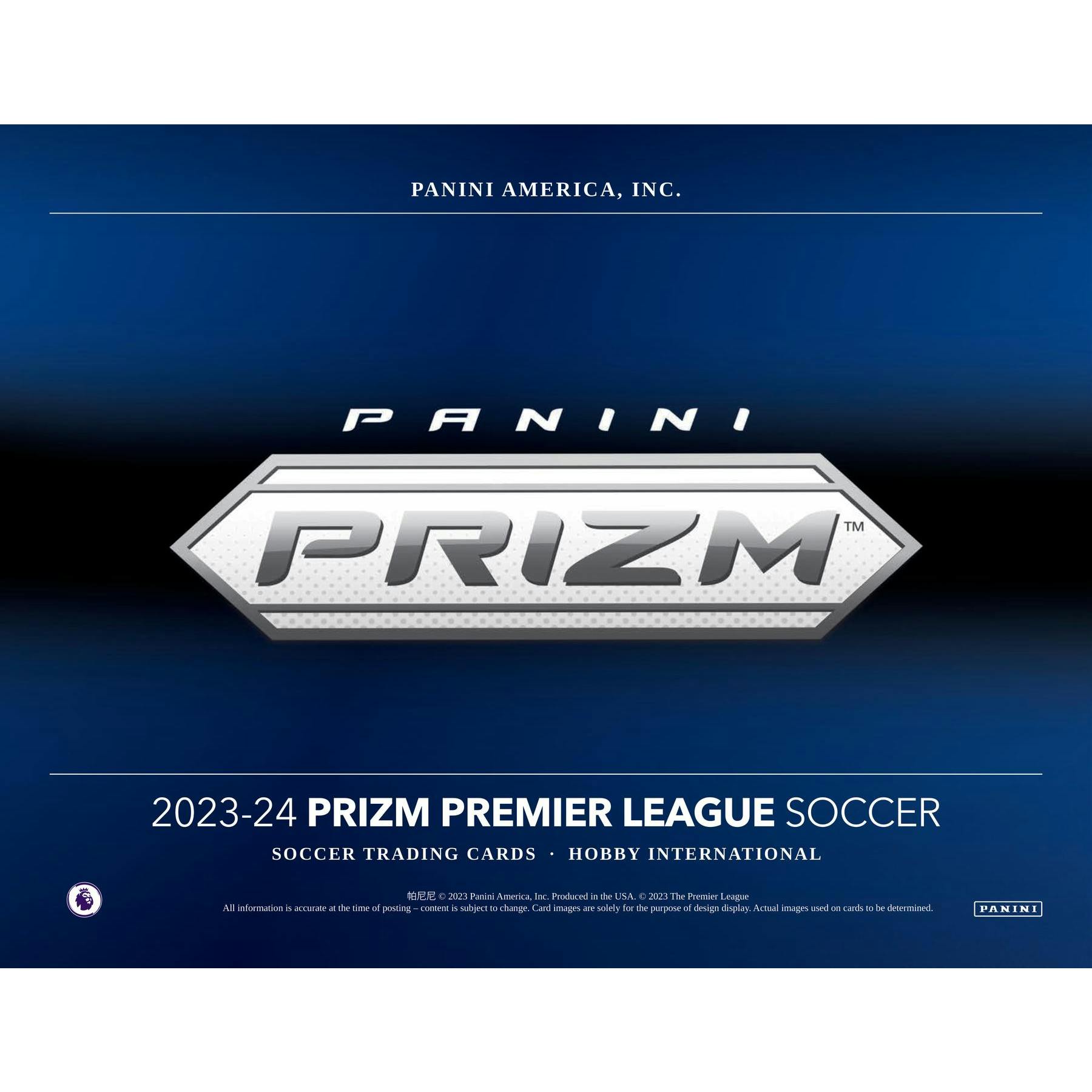 2023/24 Panini Prizm Premier League EPL Soccer International Hobby Box
