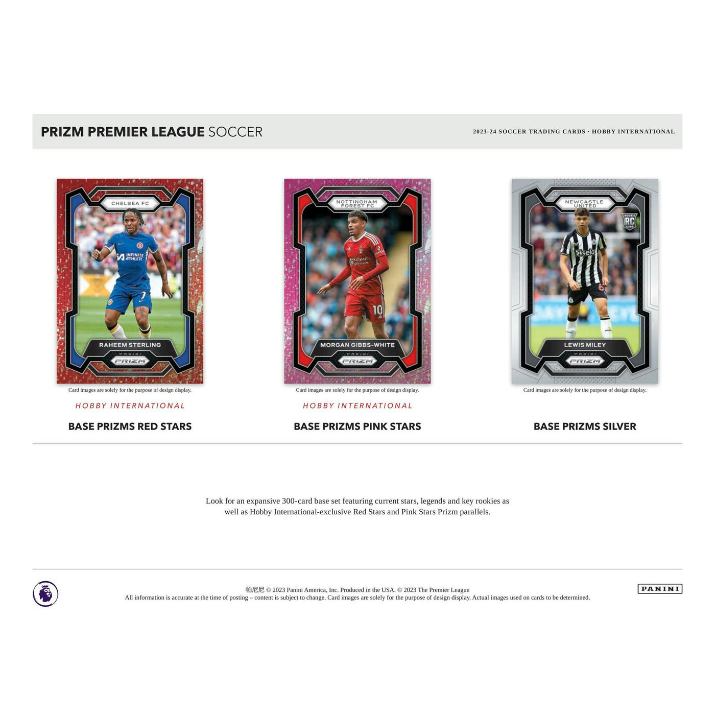 2023/24 Panini Prizm Premier League EPL Soccer International Hobby Box