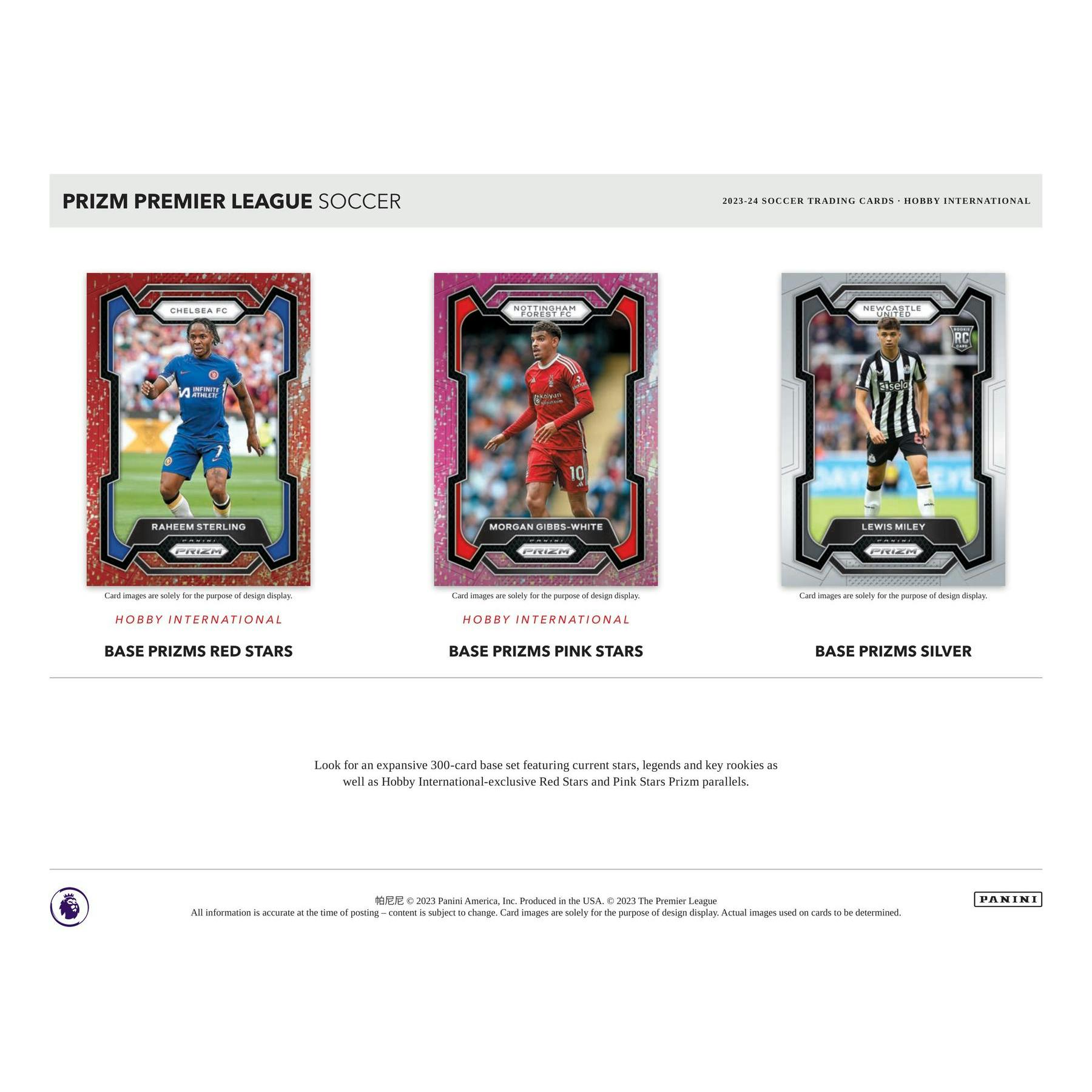 2023/24 Panini Prizm Premier League EPL Soccer International Hobby Box