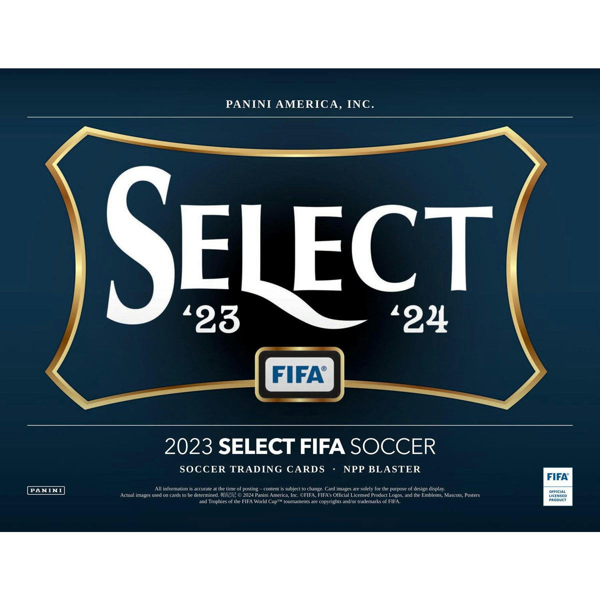 2023/24 Panini Select FIFA Soccer Blaster Box