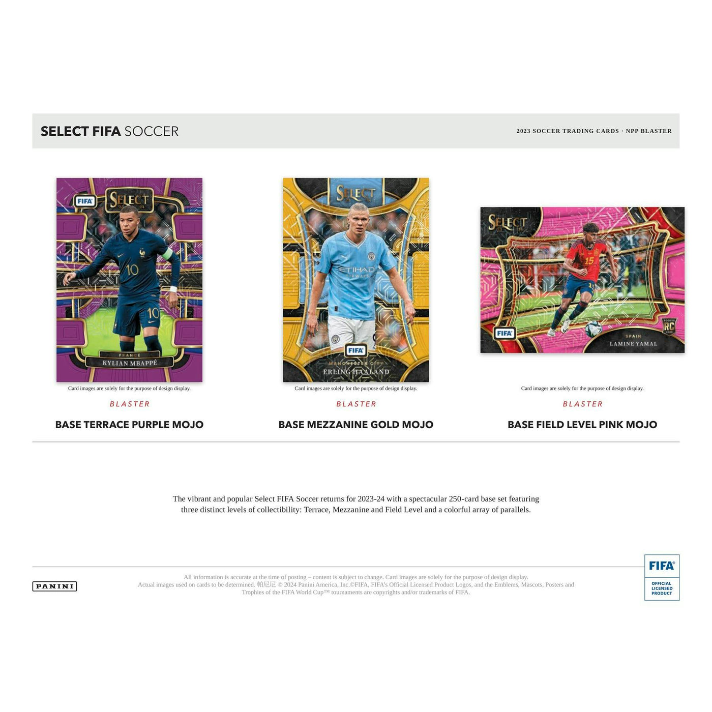 2023/24 Panini Select FIFA Soccer Blaster Box