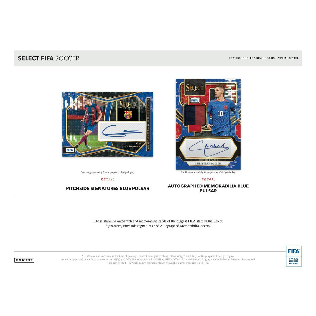 2023/24 Panini Select FIFA Soccer Blaster Box