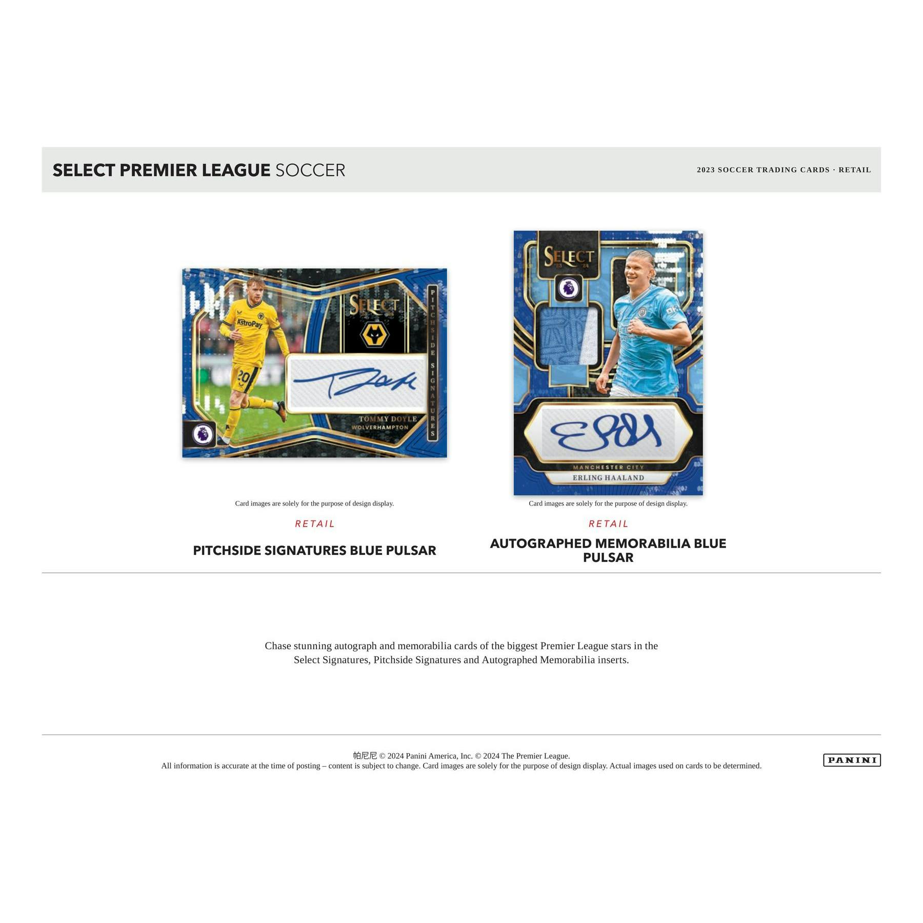 2023/24 Panini Select Premier League EPL Soccer Blaster 20-Box Case