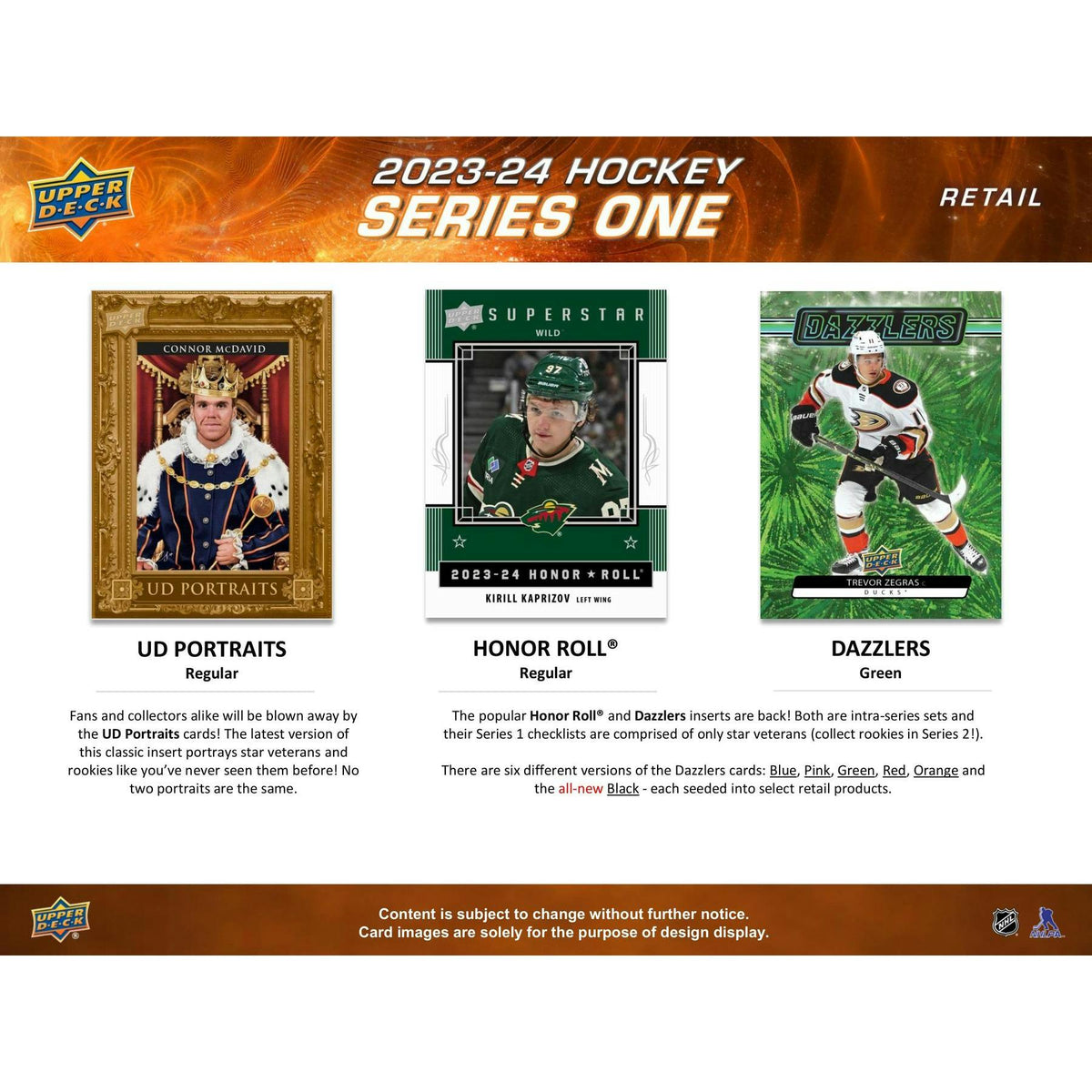 2023/24 Upper Deck Series 1 Hockey Blaster Box (Reed Buy)