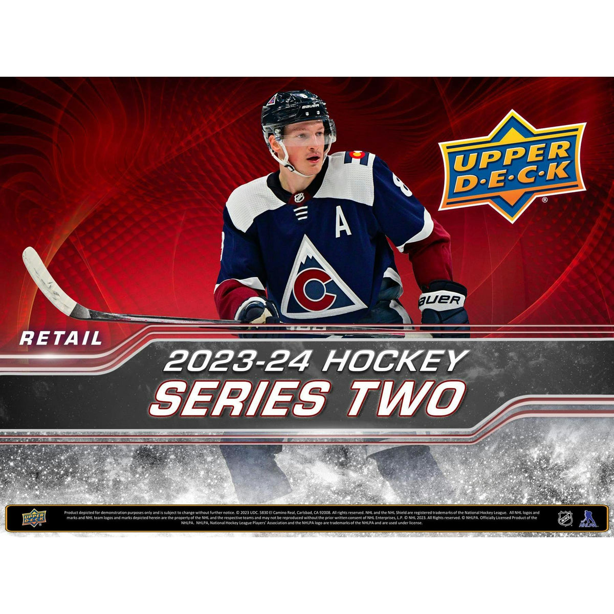 2023/24 Upper Deck Series 2 Hockey Tin (Box) Case (12 ct)