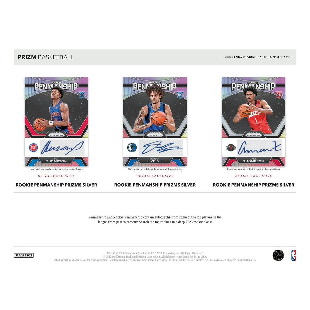 2023/24 Panini Prizm Basketball Mega Box (Pink Ice Prizms!)
