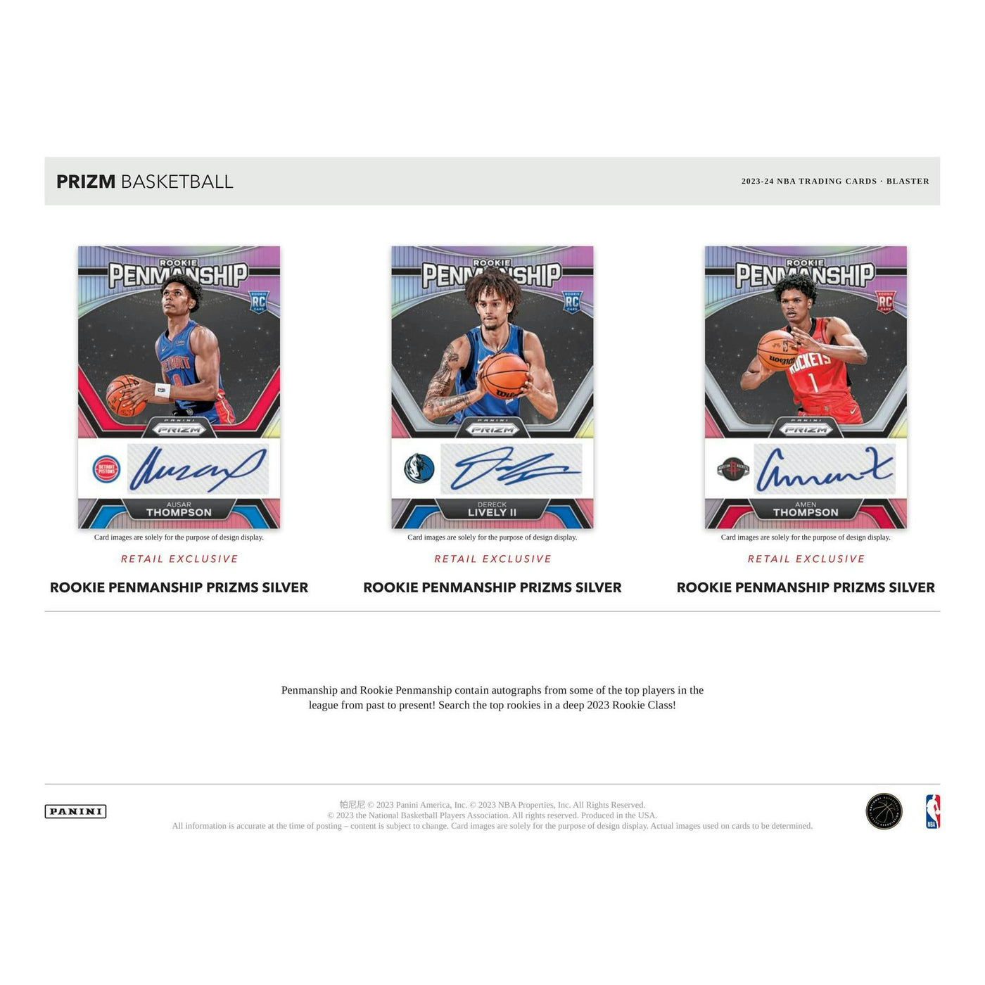 2023/24 Panini Prizm Basketball Blaster Box (Ice Prizms!)
