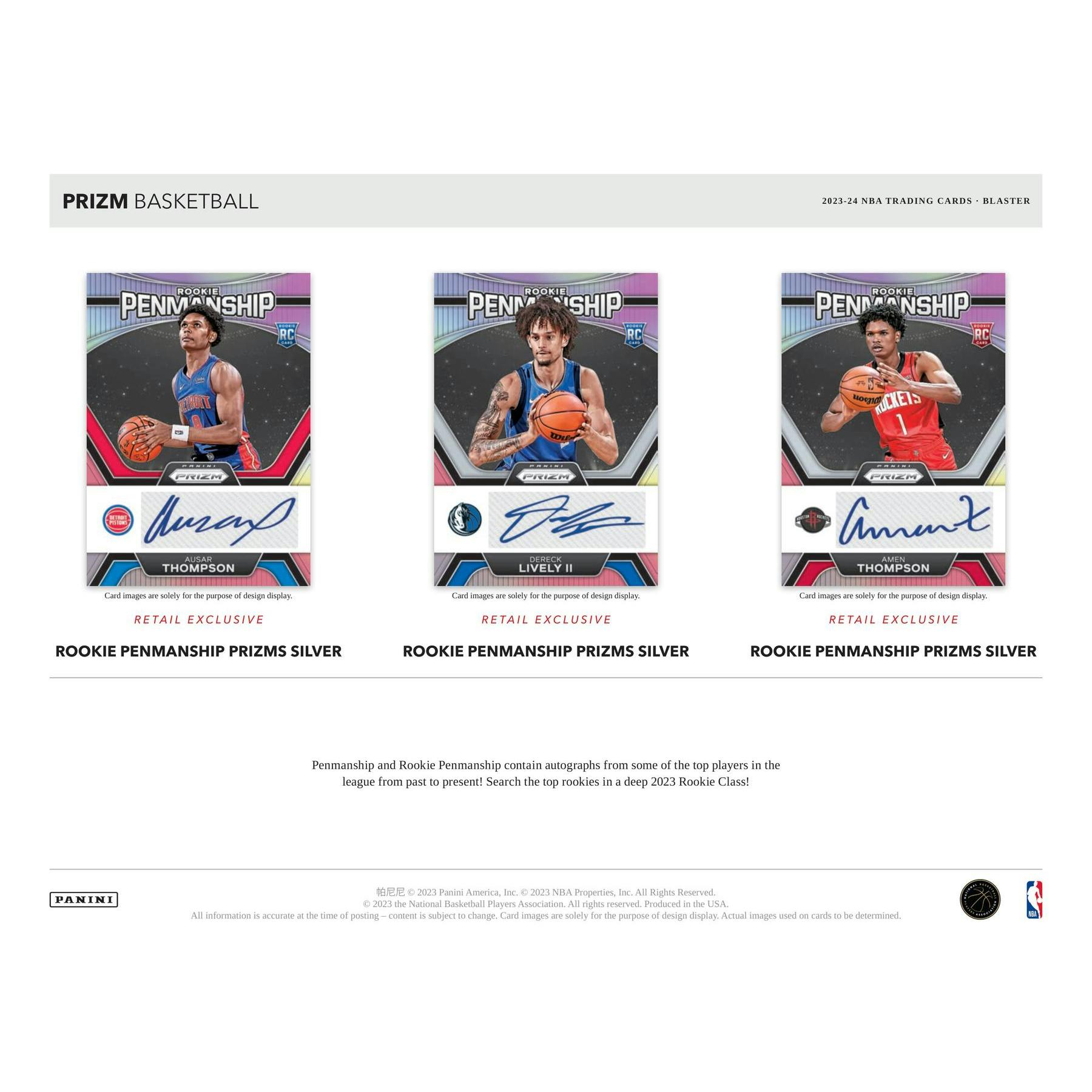 2023/24 Panini Prizm Basketball Blaster Pack (Ice Prizms!)