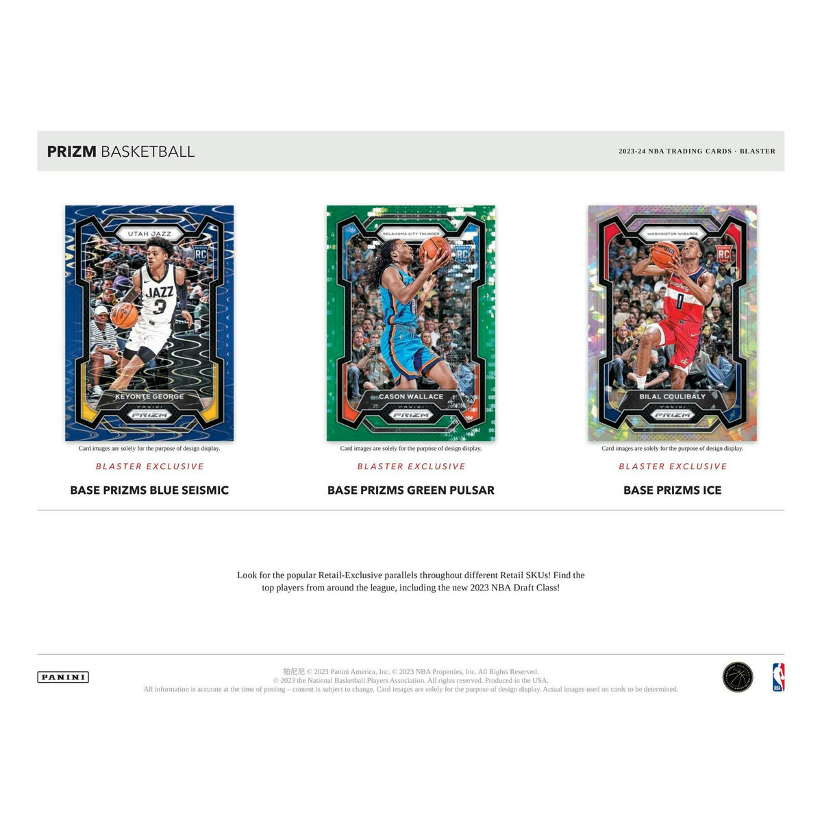 2023/24 Panini Prizm Basketball Blaster Pack (Ice Prizms!)