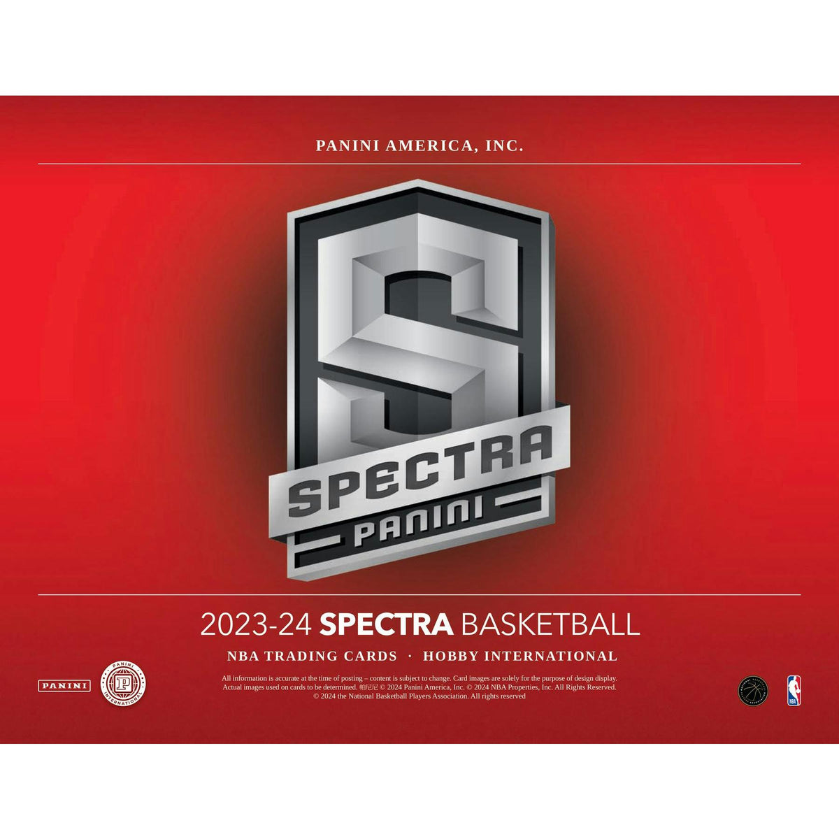 2023/24 Panini Spectra Basketball International Hobby Box