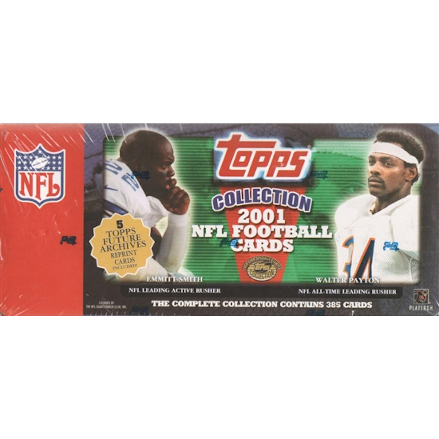 2001 Topps Football Factory Set (Box)