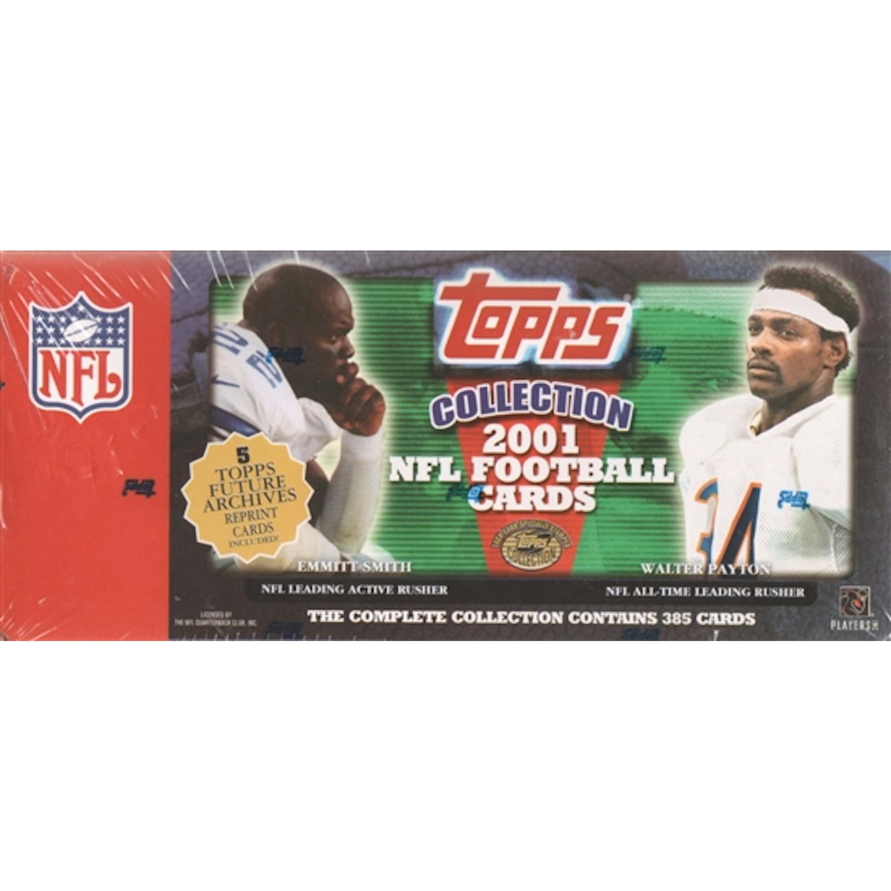 2001 Topps Football Factory Set (Box)