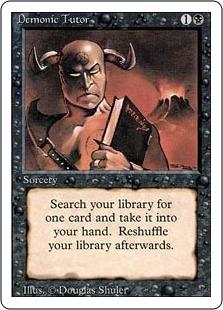 Demonic Tutor (Near Mint)