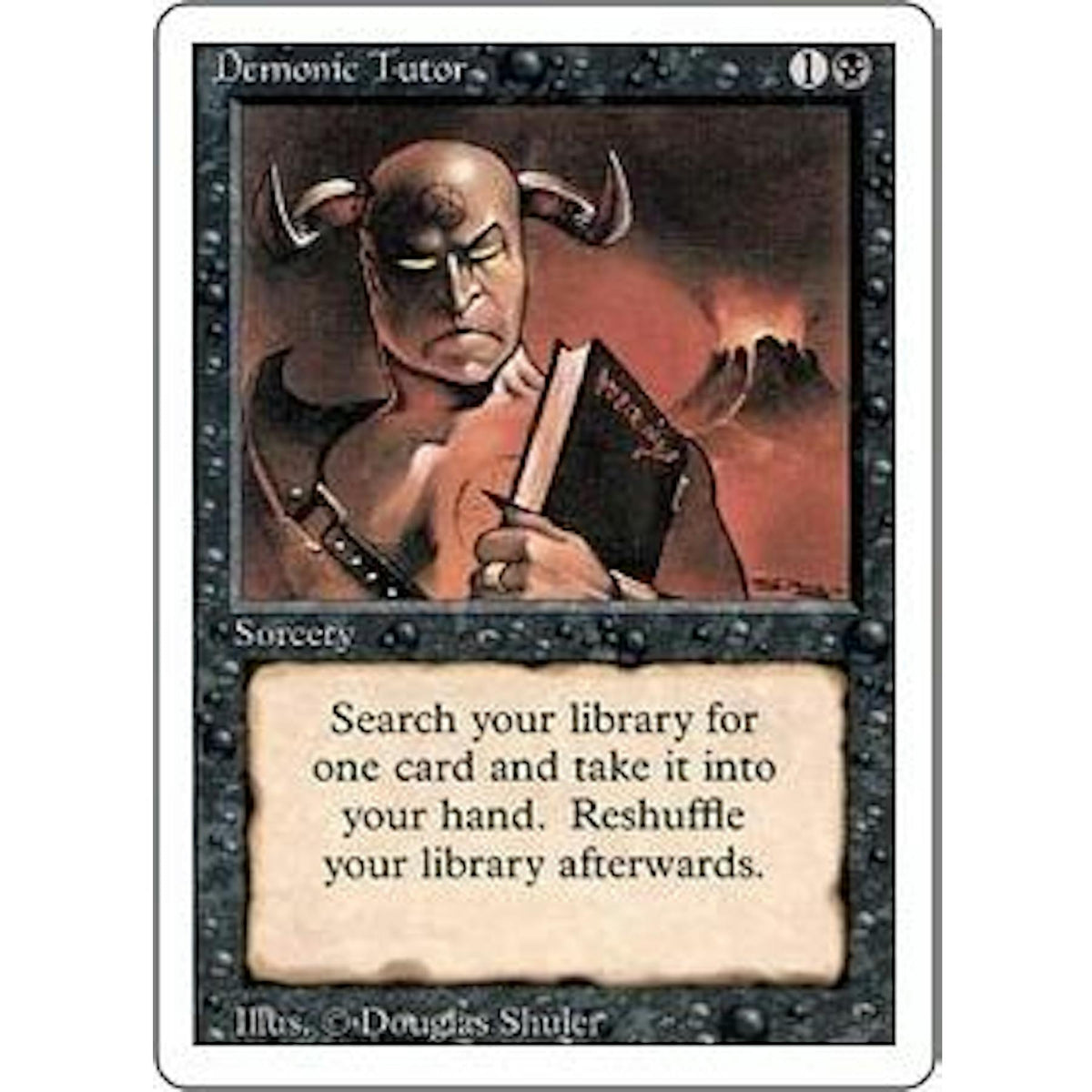 Demonic Tutor (Near Mint)