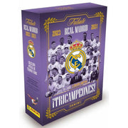 2023/24 Panini Real Madrid Tribute Three-Time Champion Soccer Hobby 16-Set Case
