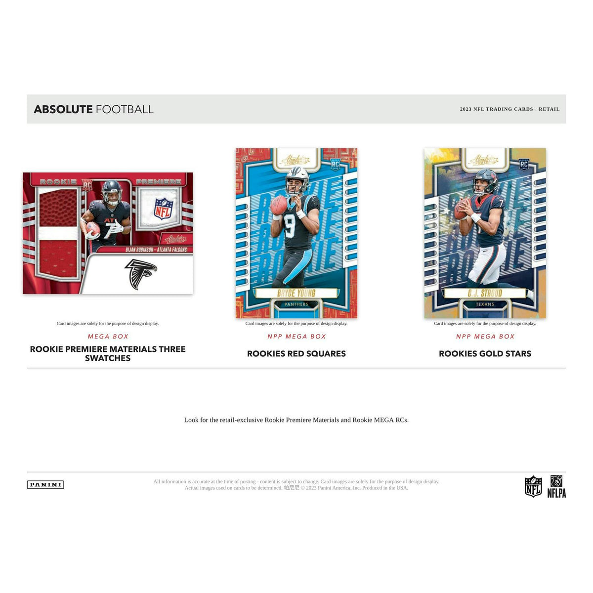 2023 Panini Absolute Football Blaster 20-Box Case (Green Parallels!)