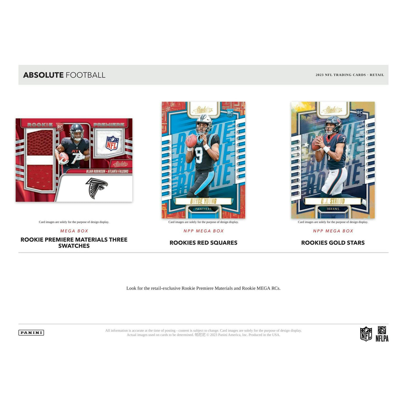 2023 Panini Absolute Football Blaster Box (Green Parallels!)