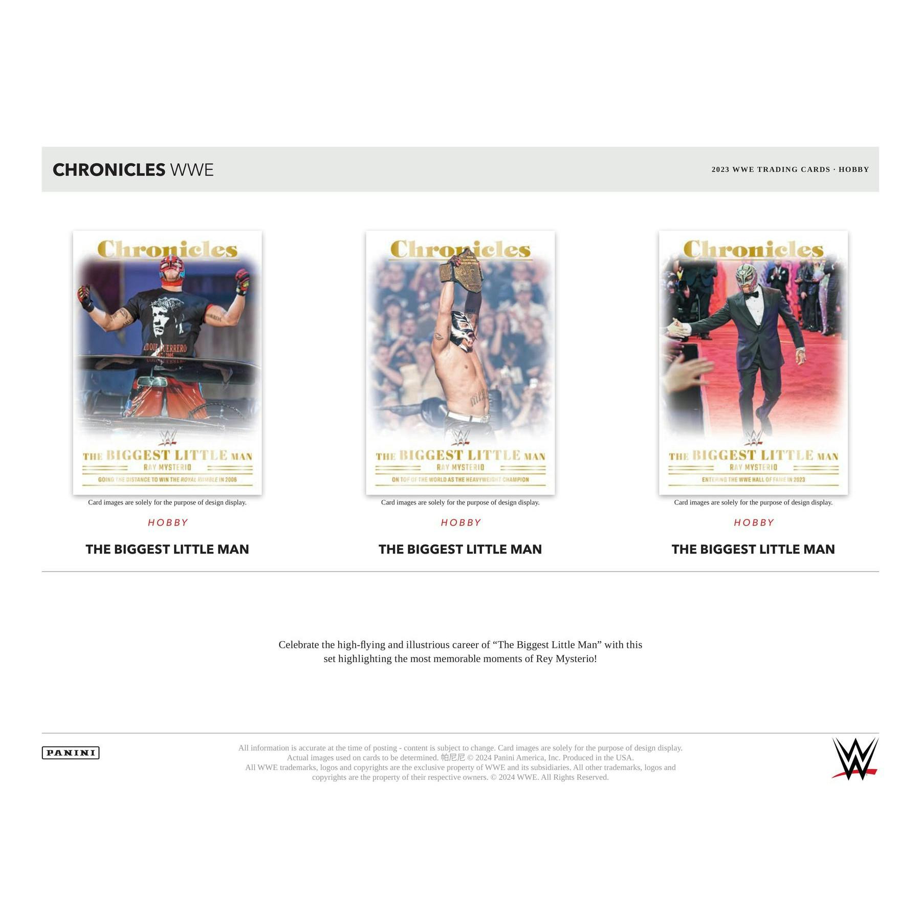 2023 Panini Chronicles WWE Wrestling Hobby Box