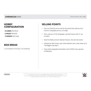 2023 Panini Chronicles WWE Wrestling Hobby Box