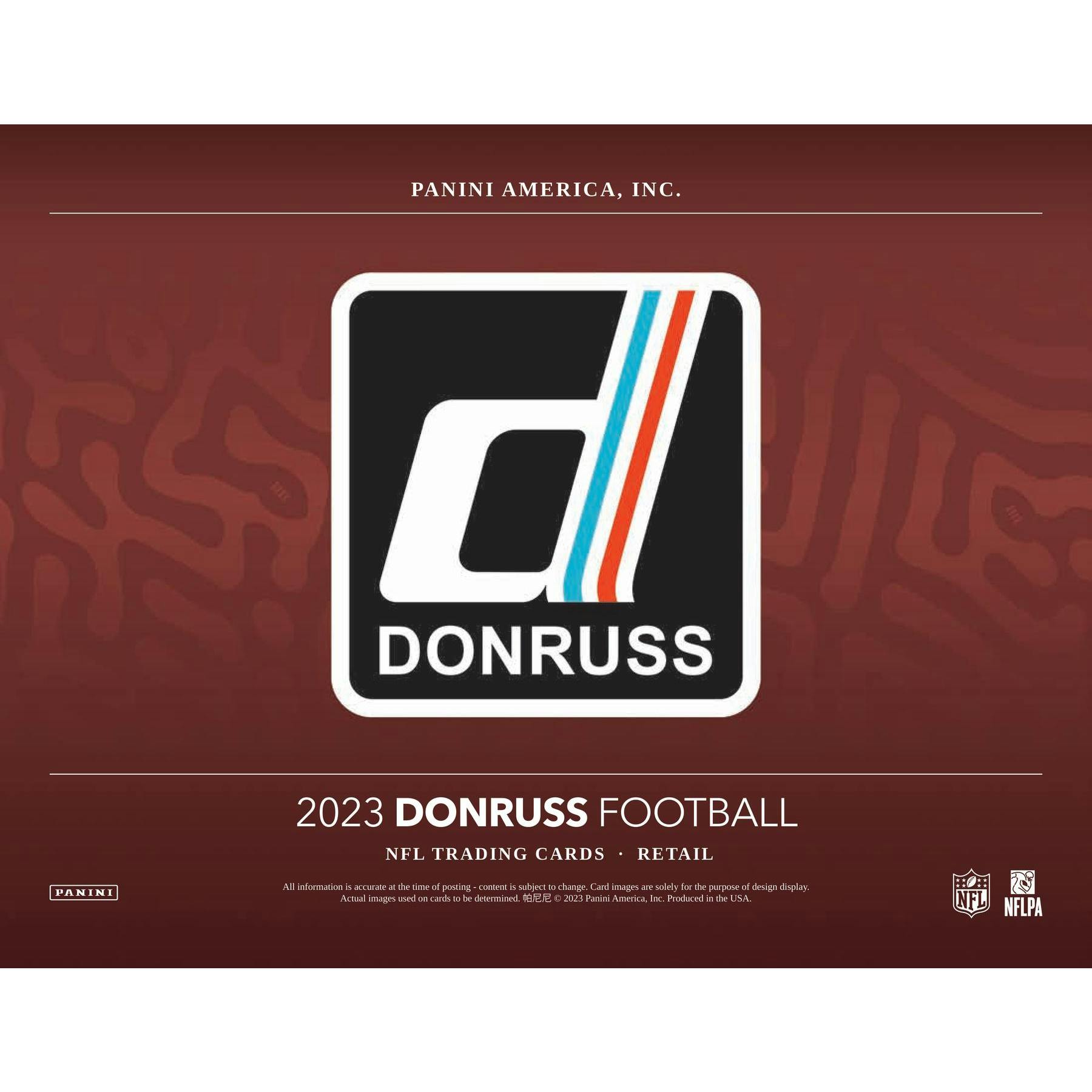 2023 Panini Donruss Football Blaster Box