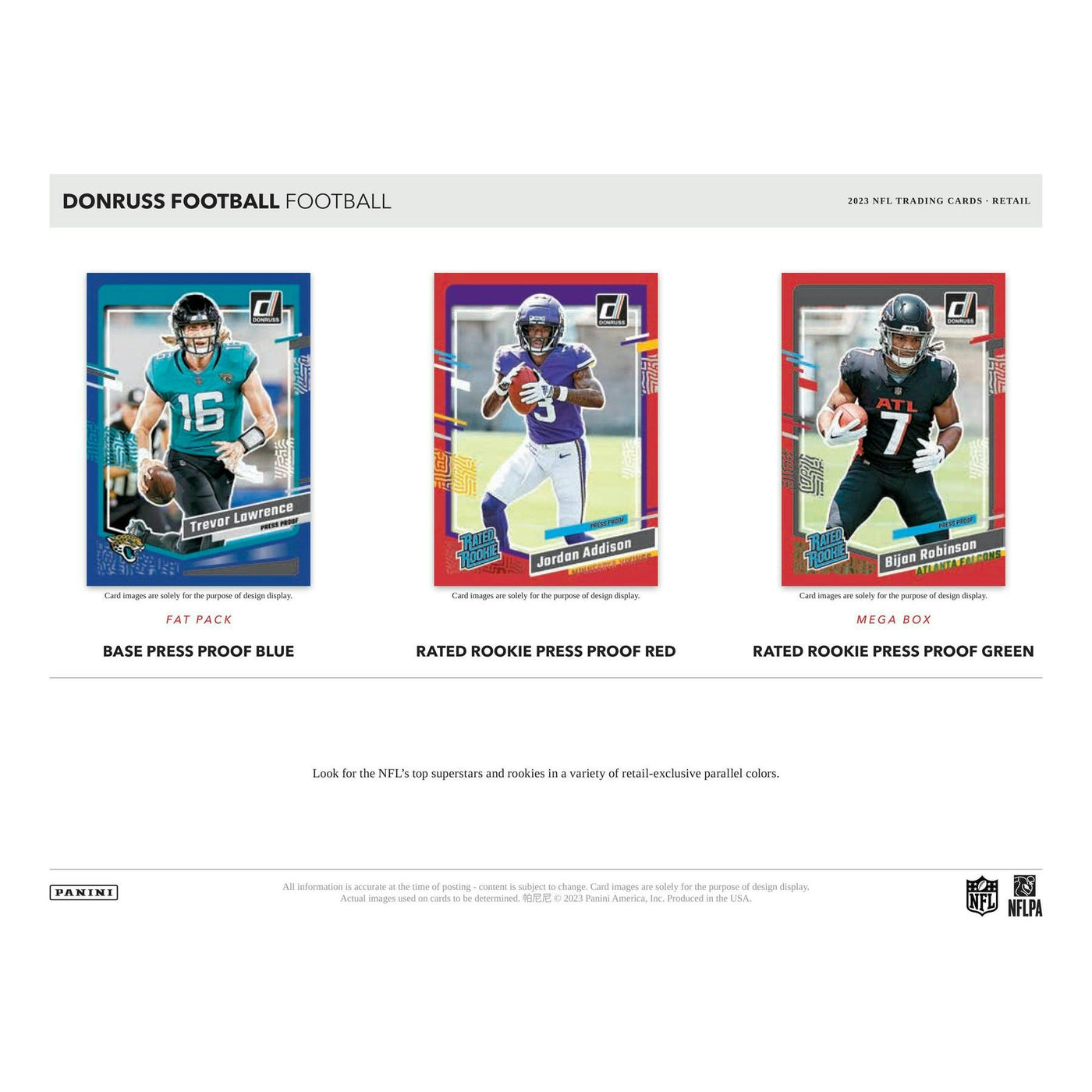 2023 Panini Donruss Football Blaster Box