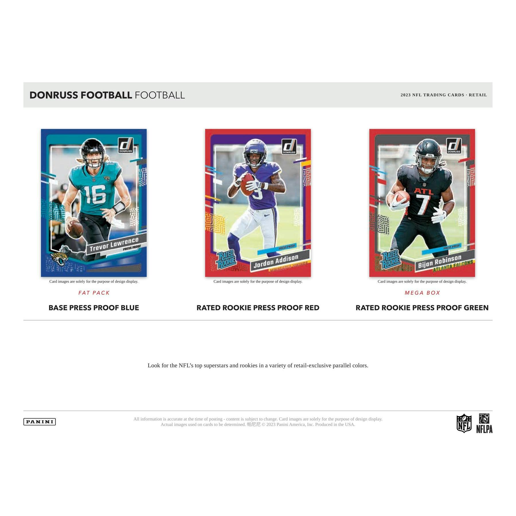 2023 Panini Donruss Football Holiday Blaster Box
