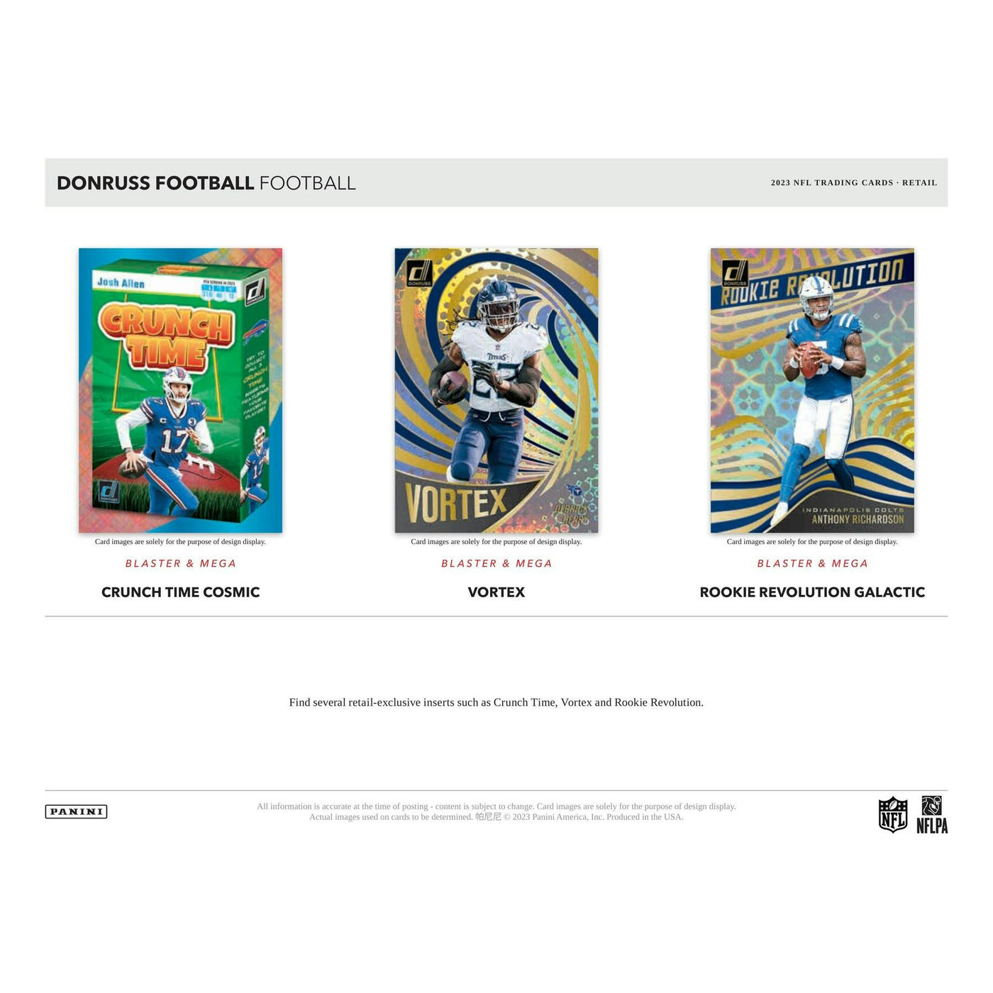2023 Panini Donruss Football Holiday Blaster Box