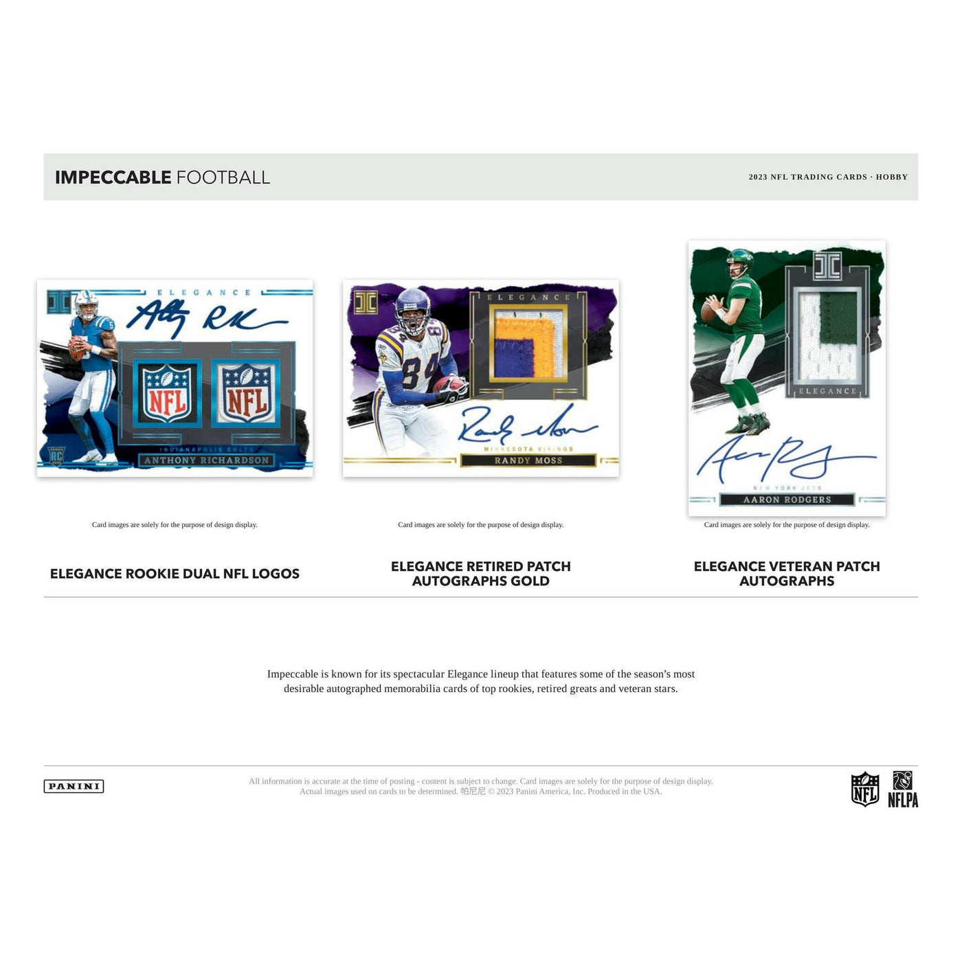 2023 Panini Impeccable Football Hobby Box