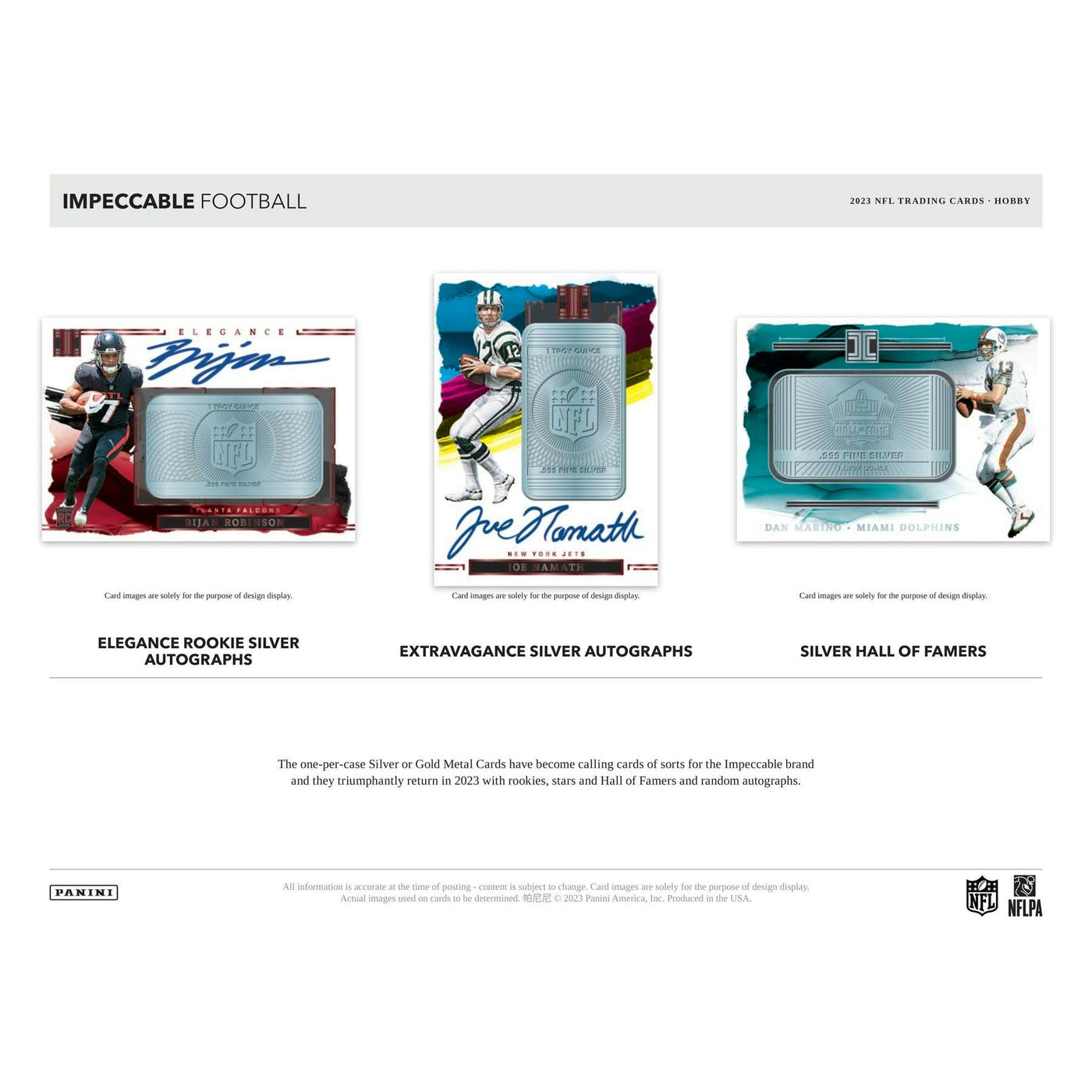 2023 Panini Impeccable Football Hobby Box