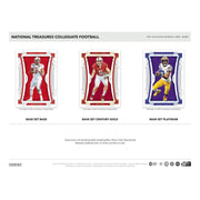 2023 Panini National Treasures Collegiate Football Hobby 4-Box Case