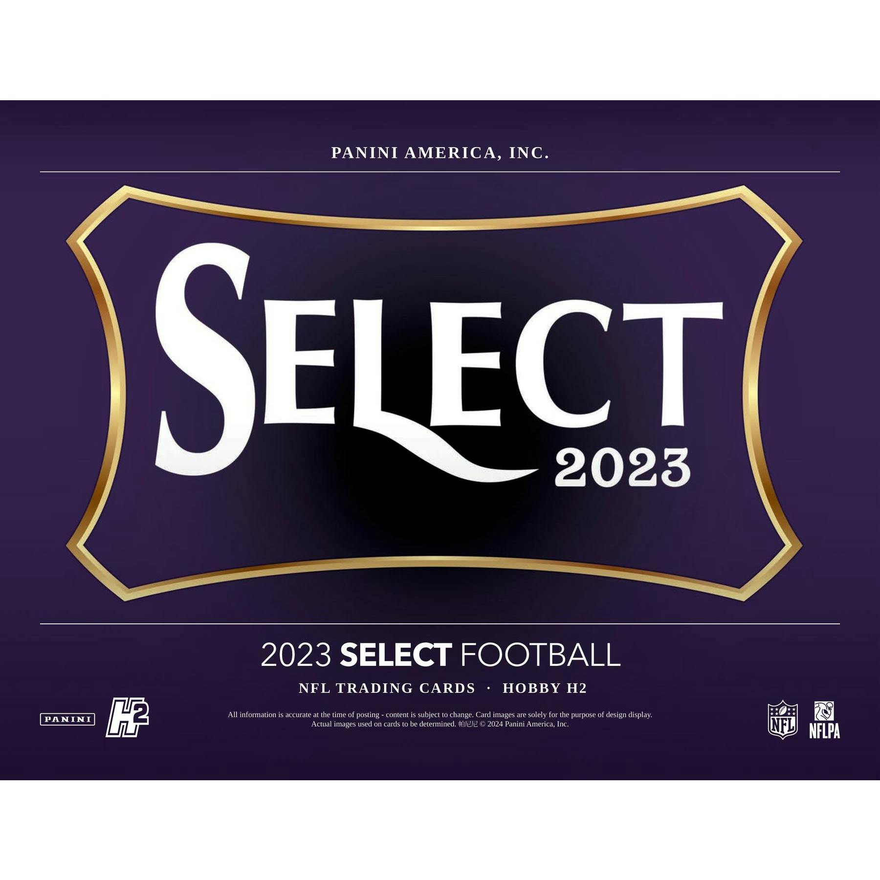 2023 Panini Select Football H2 Box