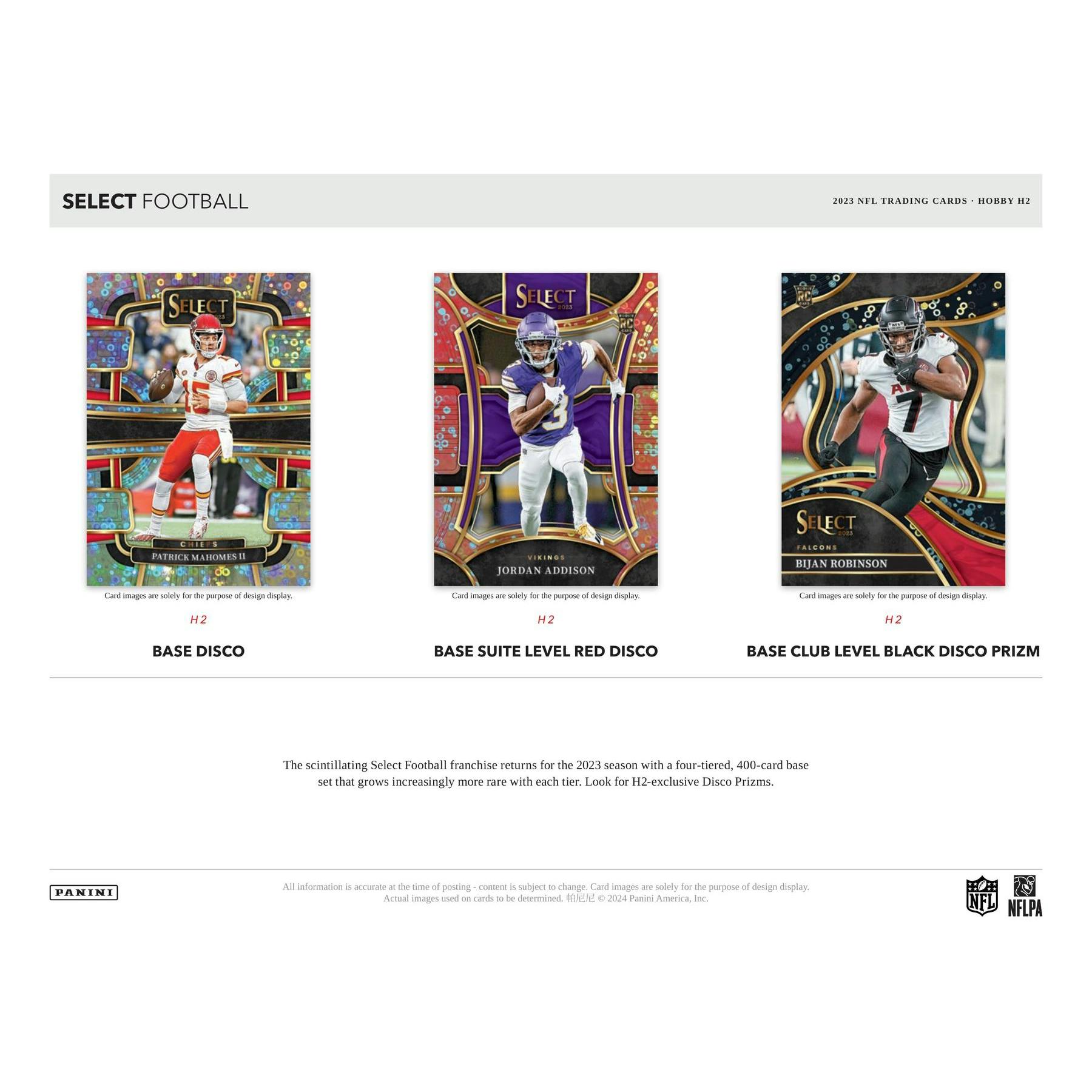 2023 Panini Select Football H2 Box