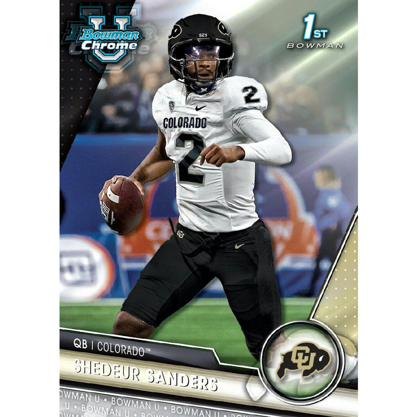 2023 Bowman University Chrome Football Blaster Box